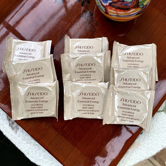 RARE Shiseido Advanced Essential Energy Revitalizing Bath Tablets - Picture 2 of 9